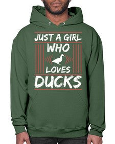 Just A Girl Who Loves Ducks Style 33# - ducks- Hoodie