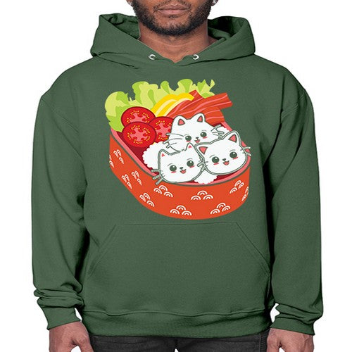 Kawaii Cat Boxed Lunch Anime Anime 266# - anime- Hoodie