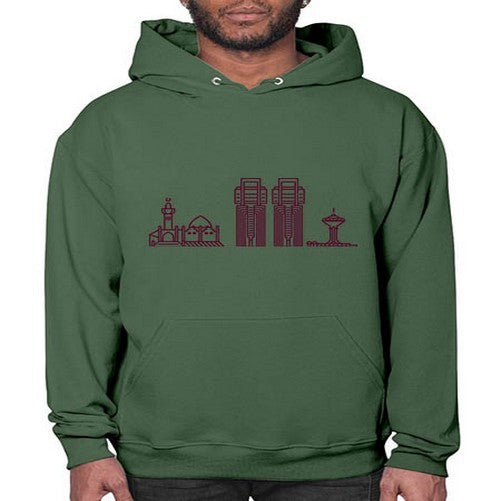 Khobar 1052# - cities- Hoodie