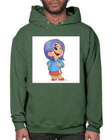 Kid 155# - cartoon general- Hoodie