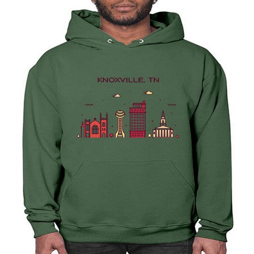 KnoxvilleTN 1068# - cities- Hoodie