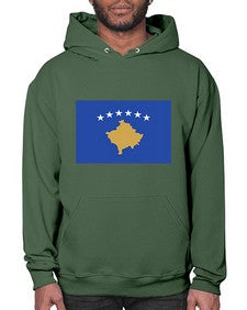 Kosovo 1077# - world flags- Hoodie