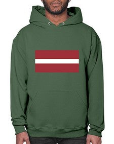 Latvia 1117# - world flags- Hoodie