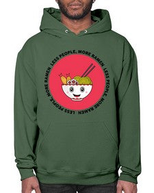 Less People More Ramen 1283# - Ramen- Hoodie