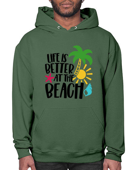 Life Is Better At The Beach Style 34# - summer- Hoodie