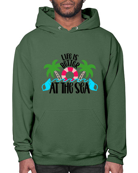 Life Is Better At The Sea Style 32# - summer- Hoodie
