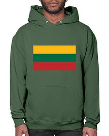 Lithuania 1149# - world flags- Hoodie
