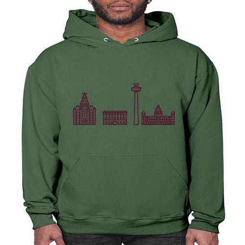 Liverpool 1151# - cities- Hoodie