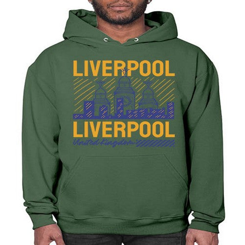 Liverpool 1152# - cities- Hoodie