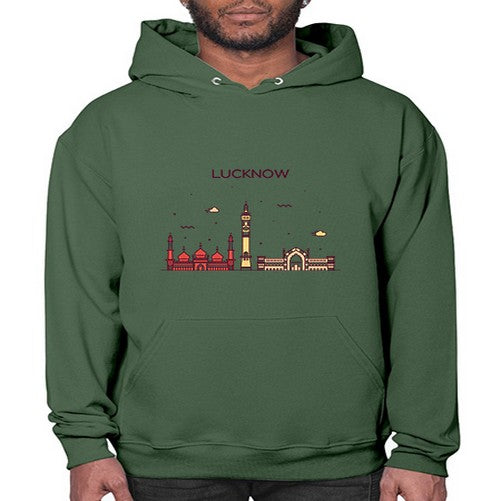 Lucknow 1186# - cities- Hoodie