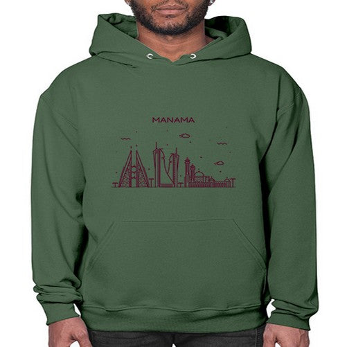 Manama 1223# - cities- Hoodie