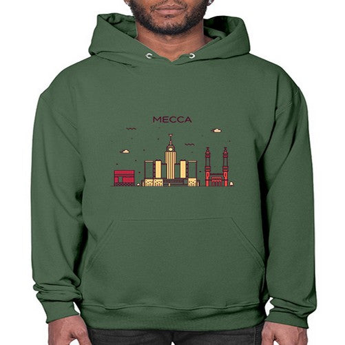 Mecca 1264# - cities- Hoodie