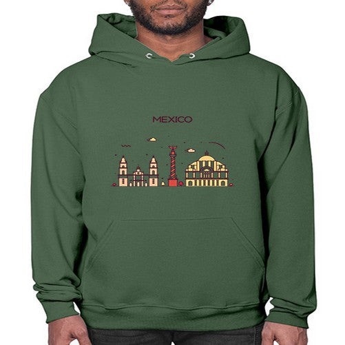 Mexico 1277# - cities- Hoodie