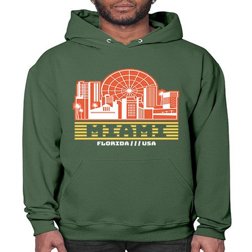 Miami 1284# - cities- Hoodie