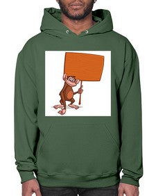 Monkey 176# - cartoon animals- Hoodie
