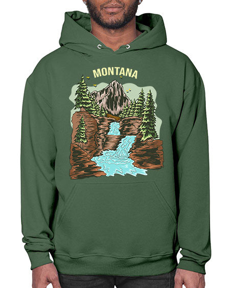 Montana 19# - nature- Hoodie