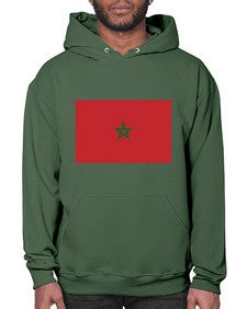 Morocco 1351# - world flags- Hoodie