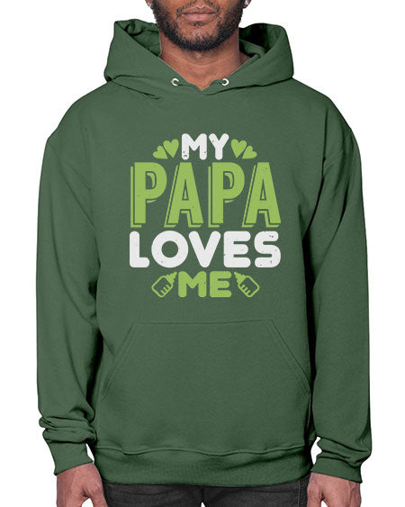 My Papa Loves Me Style 159# - baby- Hoodie
