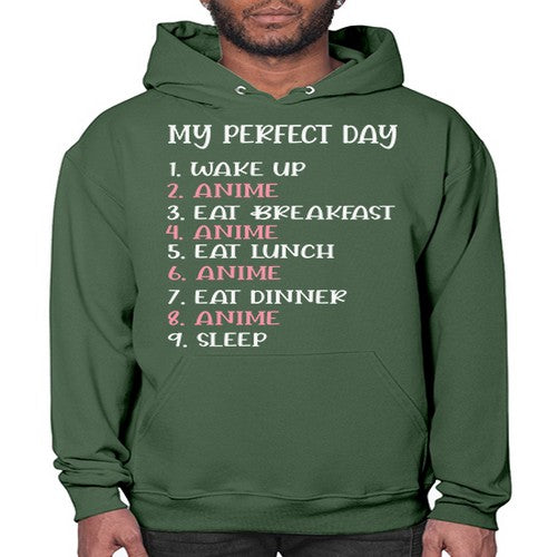 My Perfect Day Funny Kawaii Anime 269# - anime- Hoodie