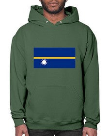Nauru 1419# - world flags- Hoodie
