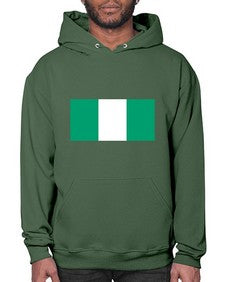 Nigeria 1493# - world flags- Hoodie