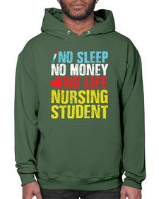 No Sleep Style 314# - nurse- Hoodie