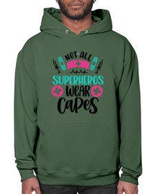 Not All Superheros Style Style 1138# - nurse- Hoodie