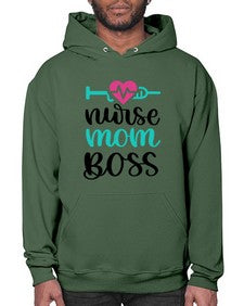 Nurse Mom Boss Style Style 1183# - nurse- Hoodie