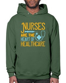 Nurses are the heart of healthcare Style 1229# - nurse- Hoodie