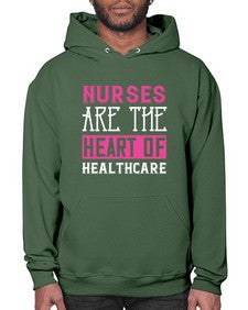 Nurses are the heart of healthcare Style 1230# - nurse- Hoodie