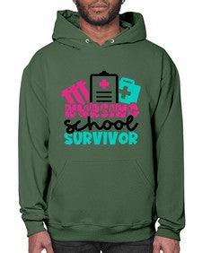 Nursing School Survivor Style Style 1278# - nurse- Hoodie