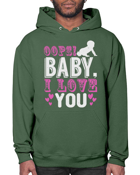 Oops Baby I love You Style 180# - baby- Hoodie