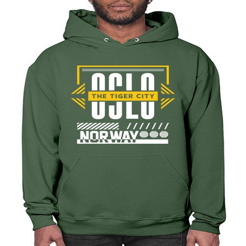 Oslo 1553# - cities- Hoodie