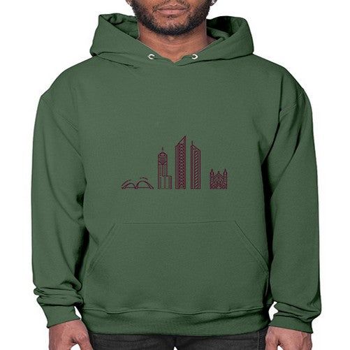 Perth 1596# - cities- Hoodie