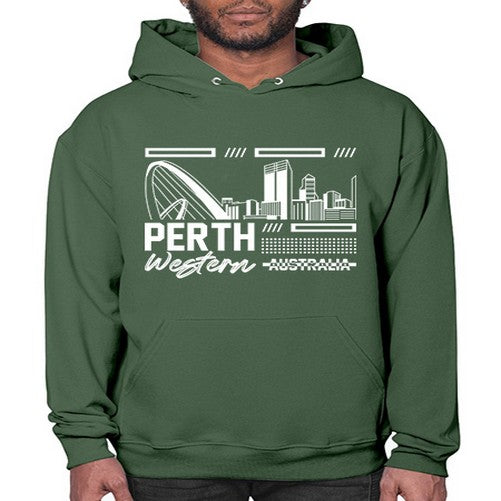 Perth 1597# - cities- Hoodie