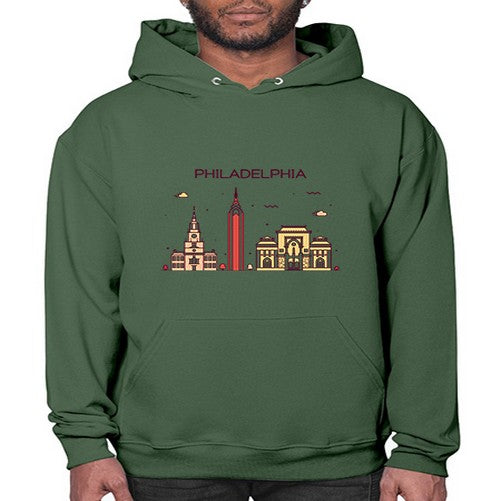 Philadelphia 1605# - cities- Hoodie