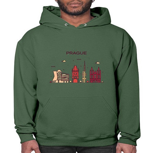 Prague 1689# - cities- Hoodie