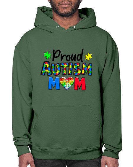 Proud Autism Mom - autism- Hoodie