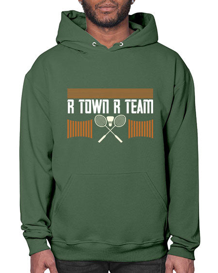R town r team 1912# - badminton- Hoodie