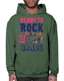 Ready To Rock third 738# - third grade- Hoodie