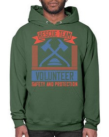 Rescue Team Volunteer Safety And Protection Style 33# - volunteer- Hoodie