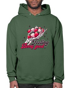 Retro Summer Doing My Berry 1506# - strawberry- Hoodie