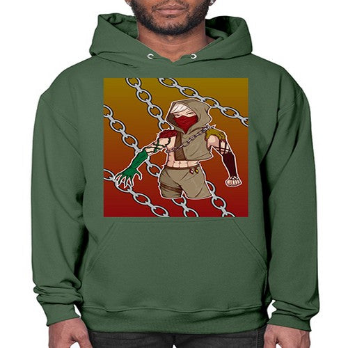 Rose and demon 75# - anime- Hoodie