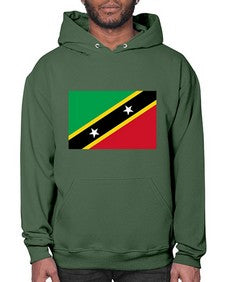 Saint Kitts and Nevis 1764# - world flags- Hoodie