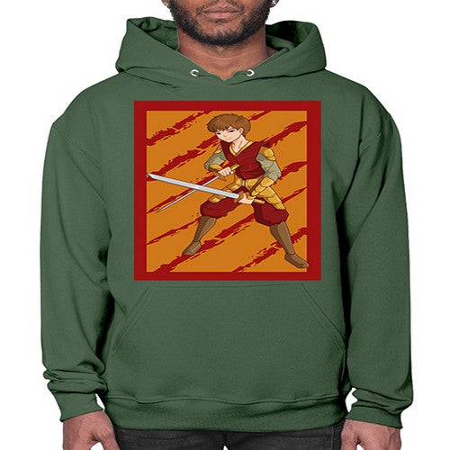 Samurai boy 95# - anime- Hoodie