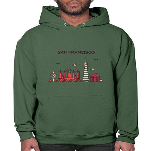 SanFrancisco 1790# - cities- Hoodie