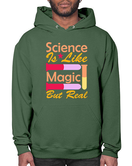 ScienceIsLikeMagicButScience tshirt design Sciencetshirtdesign 50# - general science- Hoodie