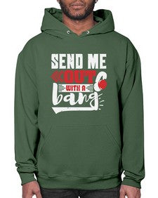 Send me outwith a bang 44# - video games- Hoodie