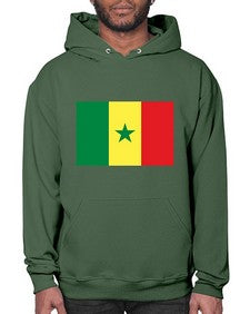 Senegal 1811# - world flags- Hoodie