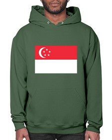 Singapore 1842# - world flags- Hoodie